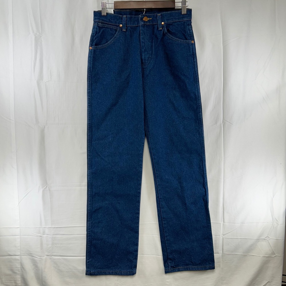 Wrangler Cowboy Cut Jeans Boys 16 Reg 28x31.5 Blue Original Fit 1013MWZBP New